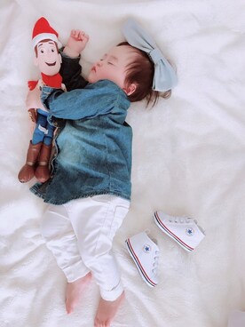 miipuuさん（キッズ・80cm）の春コーディネート