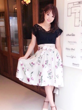 「Cute」｜Mai Hiranoさん（レディース・158cm）の夏コーディネート