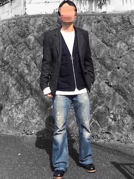 SHINさん（メンズ・174cm）の春コーディネート