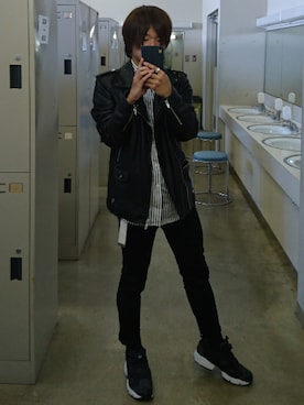 「BLESS（ブレス）のアイテム（リング）」を使った、Tossyさん（メンズ・163cm）の秋コーディネート