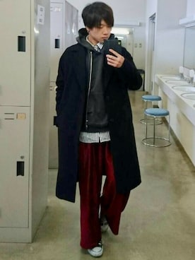 Tossyさん(メンズ・163cm)の冬コーディネート
