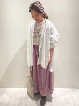 mori⁂さん（レディース・162cm）の春コーディネート