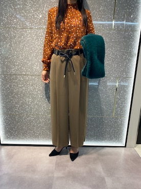 「NARACAMICIE（ナラカミーチェ）のアイテム」を使った、akanomagicさん（レディース・166cm）の秋コーディネート