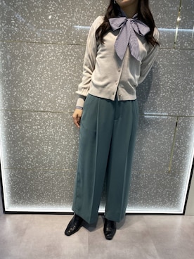「NARACAMICIE（ナラカミーチェ）のアイテム」を使った、akanomagicさん（レディース・166cm）の秋コーディネート