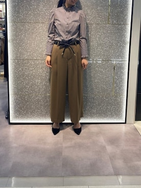 「NARACAMICIE（ナラカミーチェ）のアイテム」を使った、akanomagicさん（レディース・166cm）の秋コーディネート