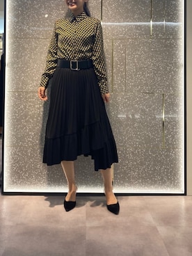 「NARACAMICIE（ナラカミーチェ）のアイテム」を使った、akanomagicさん（レディース・166cm）の秋コーディネート