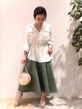 kiyokaさん（レディース・155cm）の春コーディネート