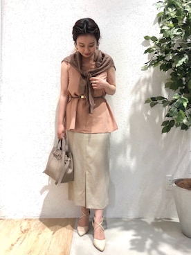 kiyokaさん（レディース・155cm）の春コーディネート