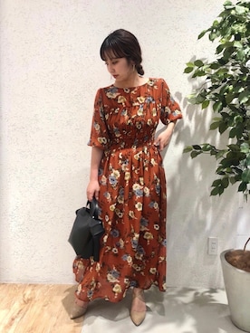 「andemiu」｜kiyokaさん（レディース・155cm）の夏コーディネート
