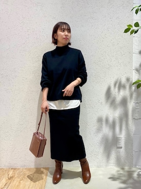 kiyokaさん（レディース・155cm）の冬コーディネート