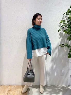 kiyokaさん（レディース・155cm）の冬コーディネート