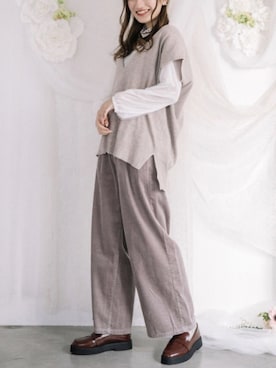 mysaliinaさん（レディース・157cm）の冬コーディネート