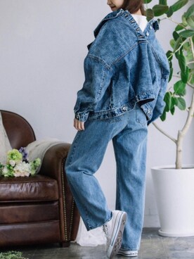 「ミサリナ」｜「アイテム（ジャケット/アウター）」を使った、mysaliinaさん（レディース・158cm）の春コーディネート