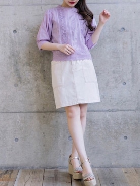 mysaliinaさん（レディース・158cm）の夏コーディネート