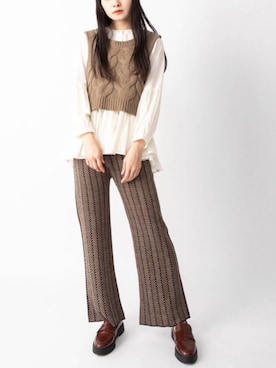 mysaliinaさん（レディース・158cm）の冬コーディネート