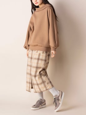 「Mysa&Liina（ミーサリーナ）のアイテム」を使った、mysaliinaさん（レディース・158cm）の冬コーディネート
