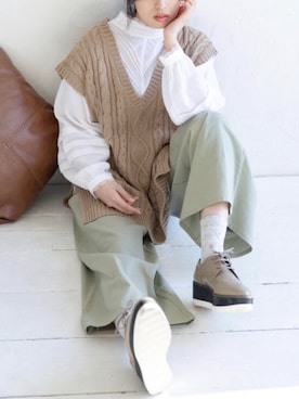 mysaliinaさん（レディース・158cm）の春コーディネート