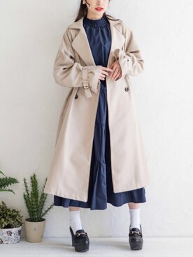 「Mysa&Liina（ミーサリーナ）のアイテム」を使った、mysaliinaさん（レディース・158cm）の春コーディネート