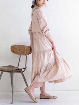 「Mysa&Liina（ミーサリーナ）のアイテム」を使った、mysaliinaさん（レディース・158cm）の春コーディネート