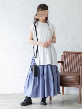 mysaliinaさん（レディース・154cm）の夏コーディネート