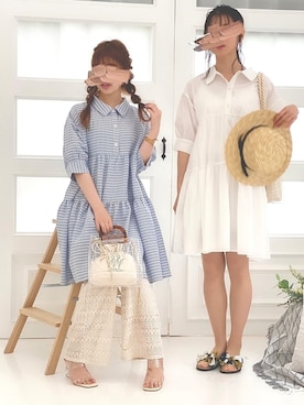 mysaliinaさん(レディース・158cm)の夏コーディネート