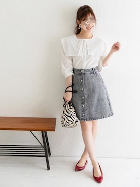 mysaliinaさん（レディース・158cm）の夏コーディネート