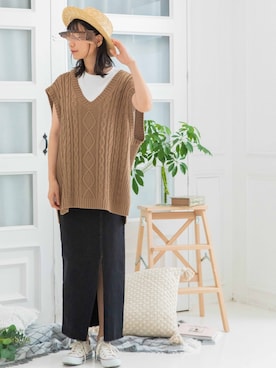 mysaliinaさん（レディース・162cm）の夏コーディネート