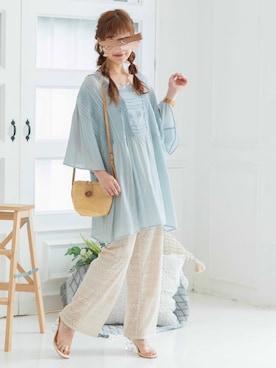 mysaliinaさん（レディース・154cm）の夏コーディネート