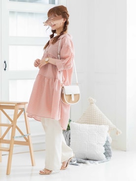 mysaliinaさん（レディース・154cm）の夏コーディネート