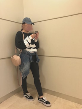 「運動コーデ」｜ゆみさん（レディース・161cm）の冬コーディネート