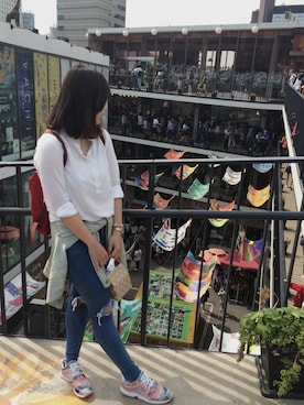 ゆみさん（レディース・161cm）の春コーディネート