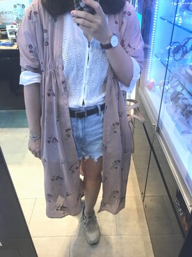 ゆみさん（レディース・161cm）の夏コーディネート