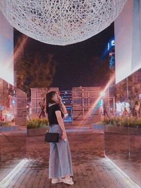 ゆみさん（レディース・161cm）の秋コーディネート