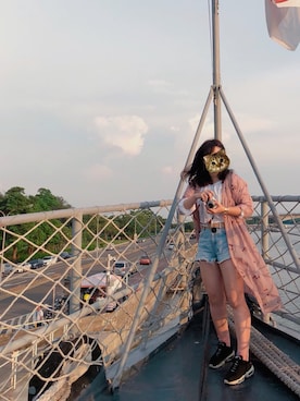 ゆみさん（レディース・161cm）の秋コーディネート