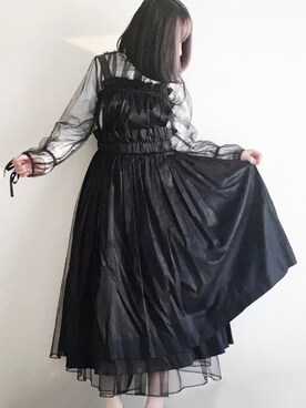 ワンピースを使った「noir kei ninomiya」の人気ファッション ...