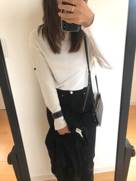 「セントジェームス」｜「アイテム（アクセサリー）」を使った、kn☺︎さん（レディース・160cm）の秋コーディネート