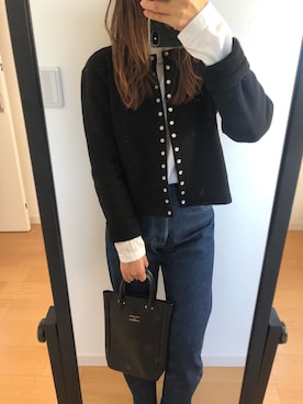 「ヤングアンドオルセン」｜「アイテム（パンツ）」を使った、kn☺︎さん（レディース・160cm）の秋コーディネート