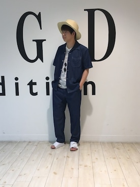 GGDedition八王子店さん（メンズ・165cm）の春コーディネート