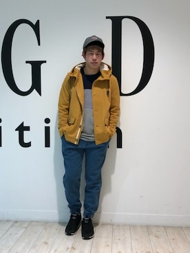 「HVC（エイチブイシー）のアイテム（ジャケット/アウター）」を使った、GGDedition八王子店さん（メンズ・165cm）の冬コーディネート