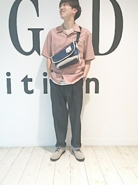 「GGD（ジージーディー）のアイテム（パンツ）」を使った、GGDedition八王子店さん（メンズ・170cm）の夏コーディネート