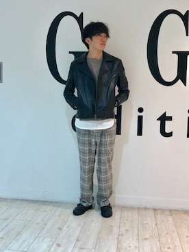 「GGD（ジージーディー）のアイテム（ジャケット/アウター）」を使った、GGDedition八王子店さん（メンズ・170cm）の秋コーディネート