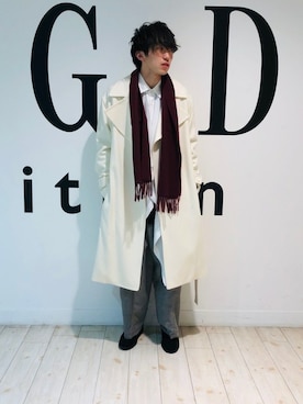「GGD（ジージーディー）のアイテム（ジャケット/アウター）」を使った、GGDedition八王子店さん（メンズ・170cm）の冬コーディネート