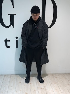「GGD（ジージーディー）のアイテム（ジャケット/アウター）」を使った、GGDedition八王子店さん（メンズ・170cm）の冬コーディネート