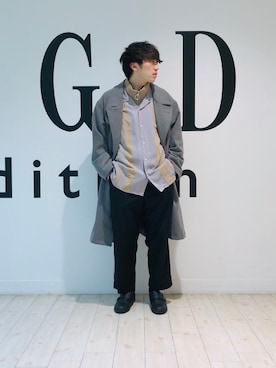 「GGD（ジージーディー）のアイテム（ジャケット/アウター）」を使った、GGDedition八王子店さん（メンズ・170cm）の冬コーディネート