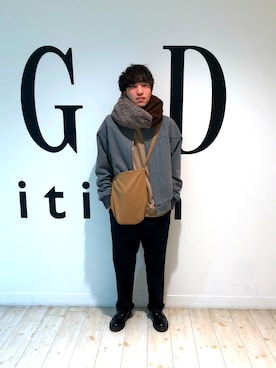 「GGD（ジージーディー）のアイテム（ジャケット/アウター）」を使った、GGDedition八王子店さん（メンズ・170cm）の冬コーディネート