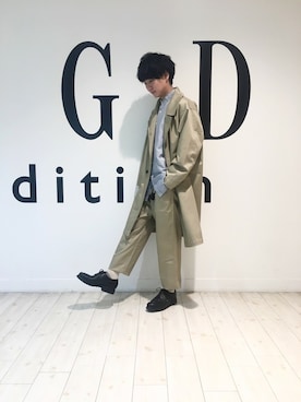 「HVC」｜GGDedition八王子店さん（メンズ・174cm）の春コーディネート