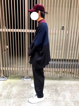 「NOISE MAKER（ノイズメーカー）のアイテム（トップス）」を使った、メンマさん（メンズ・170cm）の秋コーディネート
