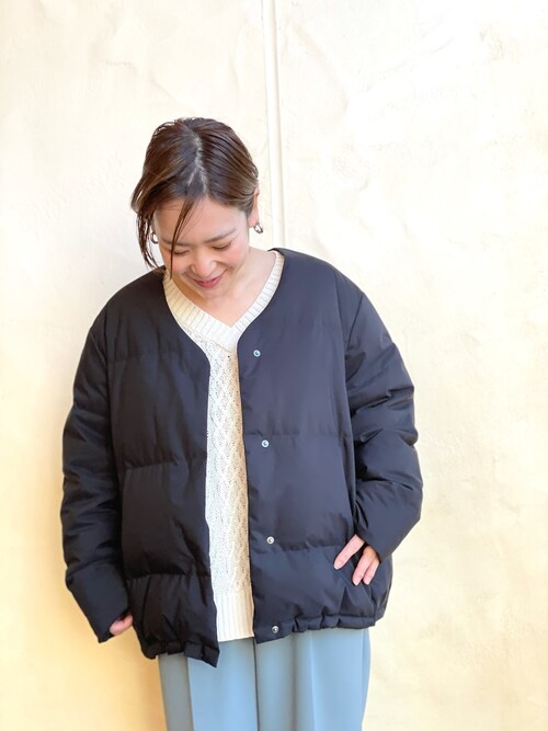 Natsu Rive Droite 舞浜ｲｸｽﾋﾟｱﾘ Rive Droiteのダウンジャケット コートを使ったコーディネート Wear