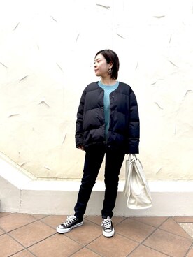 natsuさん（レディース・153cm）の冬コーディネート