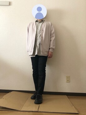 Gu ジーユー のカーディガン ボレロを使ったメンズ人気ファッションコーディネート Wear